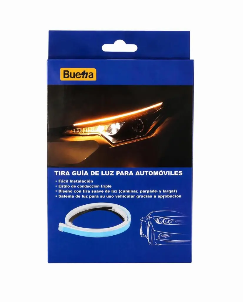 AI Generated BARRA LED SECUENCIAL 30CM AMARILLO - solo caja.webp