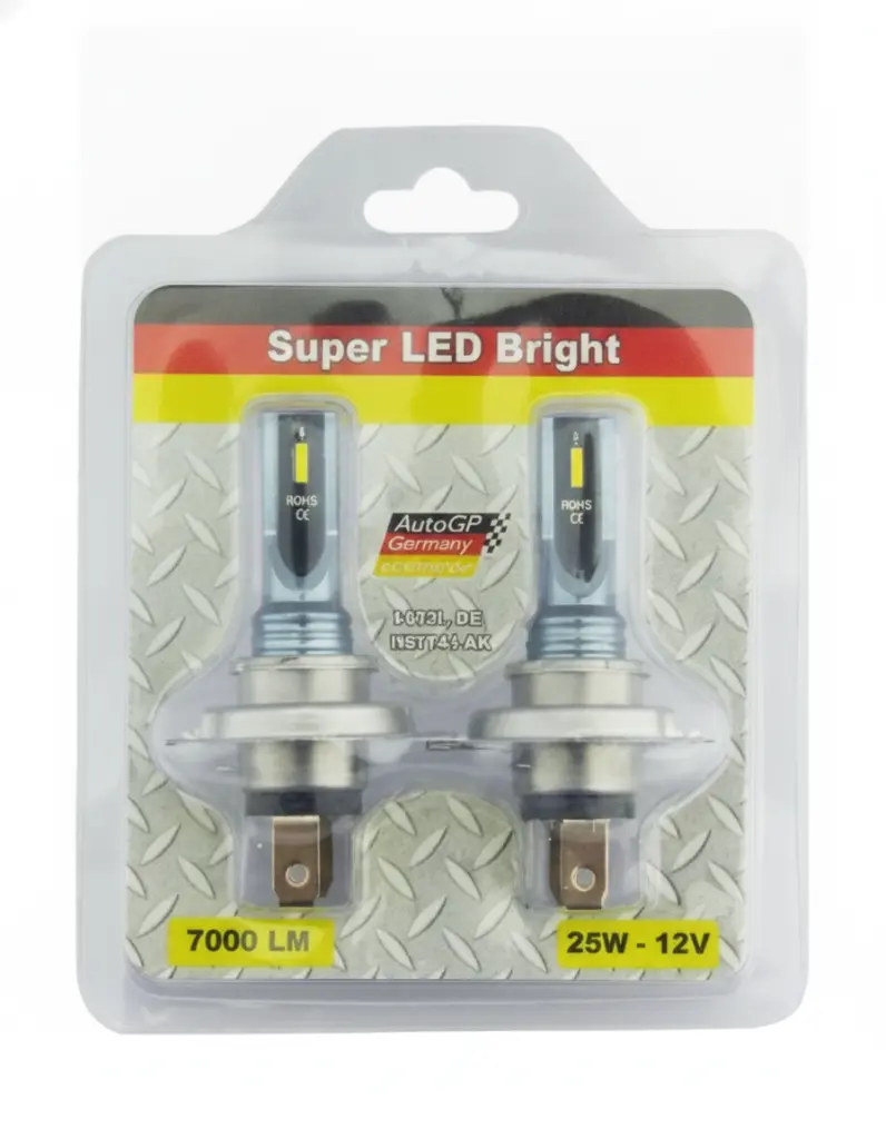 AI Generated Empaque Kit LED H4 - Calidad Mejorada