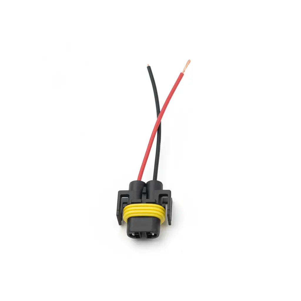AI Generated SOQUETE 9005_9006 - Conector Amarillo Individual Mejorado.webp