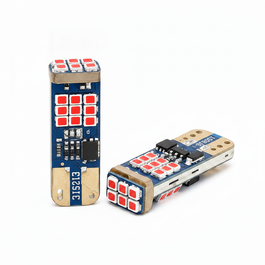 [SKU-220] 27. AMPOLLETA T10 LED ROJO