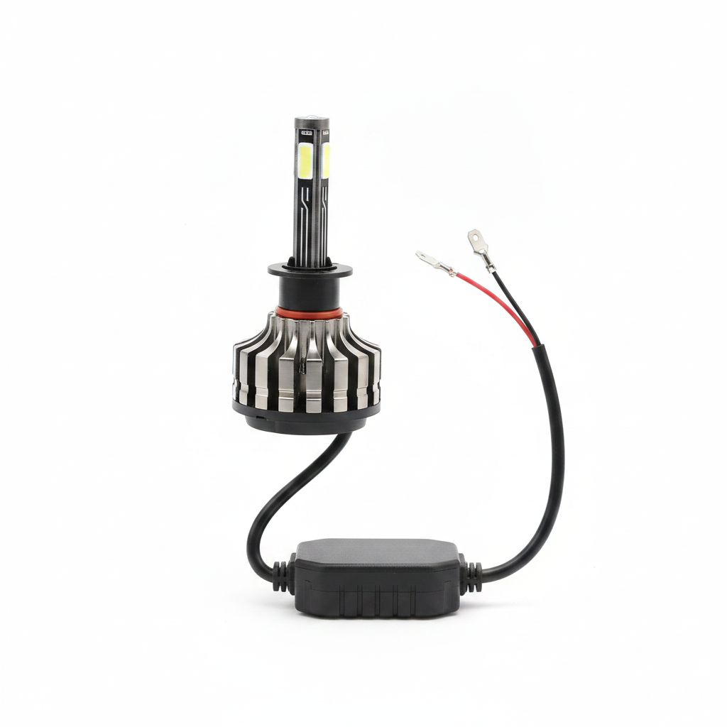 24. AMPOLLETA H4 TURBO LED X4 CANBUS 10000LM 12/24V
