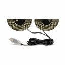 OJOS LED SEMICURVOS 7X12CM